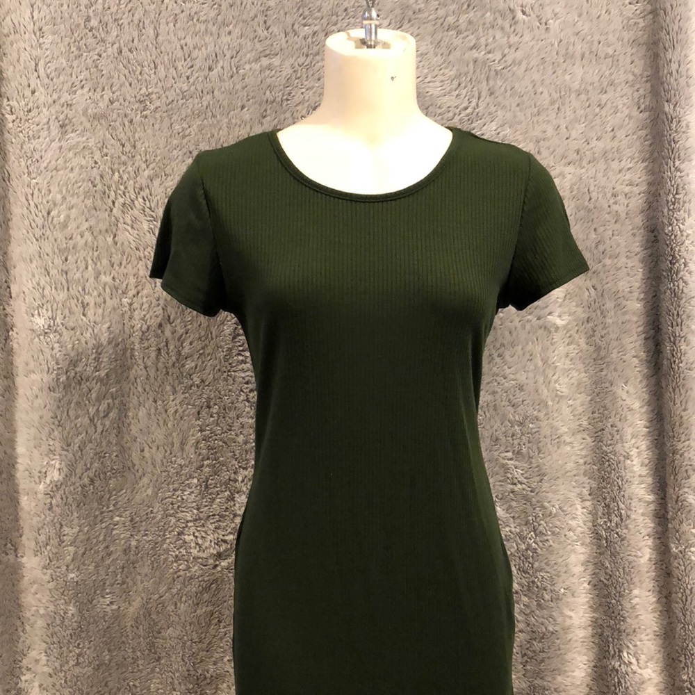 Green summer dress